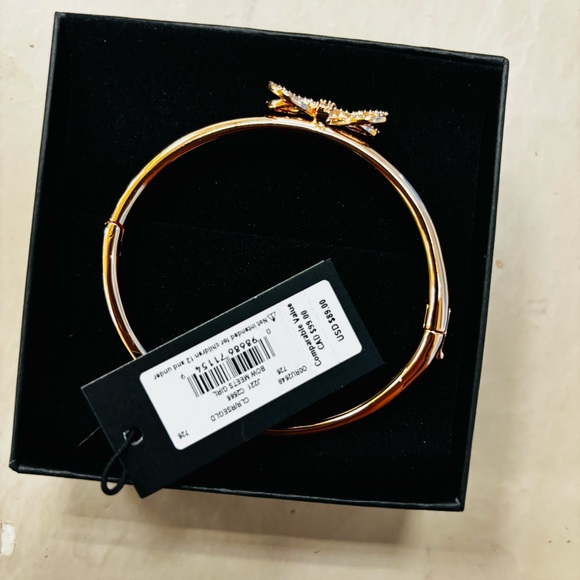 Kate Spade Rose Gold Bow Bracelet - Picture 4 of 5